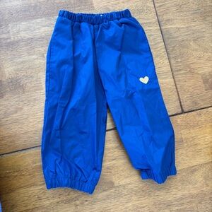 Girls OshKosh Splash Pants 12m navy blue